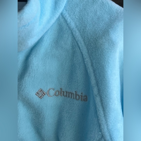 Columbia Sky Blue Benton Fleece Springs Jacket - Picture 6 of 8